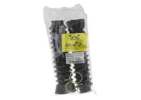 CUBRE POLVO MOTOCICLETA AMORTIGUADOR DELANTERO ITALIKA FT125, CG125 JUEGO (2 PIEZAS) ENCPA-4219-0001 QUMO