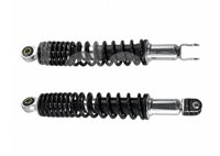AMORTIGUADOR MOTOCICLETA TRASERO ITALIKA DS125, DS150 (JUEGO) AMO-1401-0003P QUMO