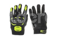 GUANTE MOTOCICLISTA SPEED NEON/VERDE (L) (JUEGO) GUA-7107-0026B QUMO