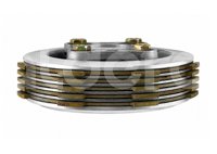 EMBRAGUE MOTOCICLETA COMPLETO 4 TORNILLOS SIN CAMPANA ITALIKA FT125 39912 QUMO
