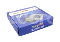 CLUTCH PHC NISSAN FRONTIER D22 L4 2.4L 1998-2004, FRONTIER D22 L4 2.4L 2011-2015, PICK UP D21 L4 2.4L 1994-2008, PICK UP D22 NP300 L4 2.4L 2009-2015, URVAN E25 L4 2.4L 2002-2007, COLLARIN MECANICO 240MM 24 DIENTES CON CENTRADOR, (3 PIEZAS), 624277500, 30000-D21G0CC, 30000-D21G0CK, 30000-T51G0CK, KM168-01, ALK06-059, EJ-N24B, 50111K ECO BY PHC