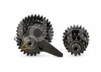CONJUNTO EJE TRANSMISION PRIMARIO MOTOCICLETA ITALIKA AT110/RT E06020005, 93194 QUMO