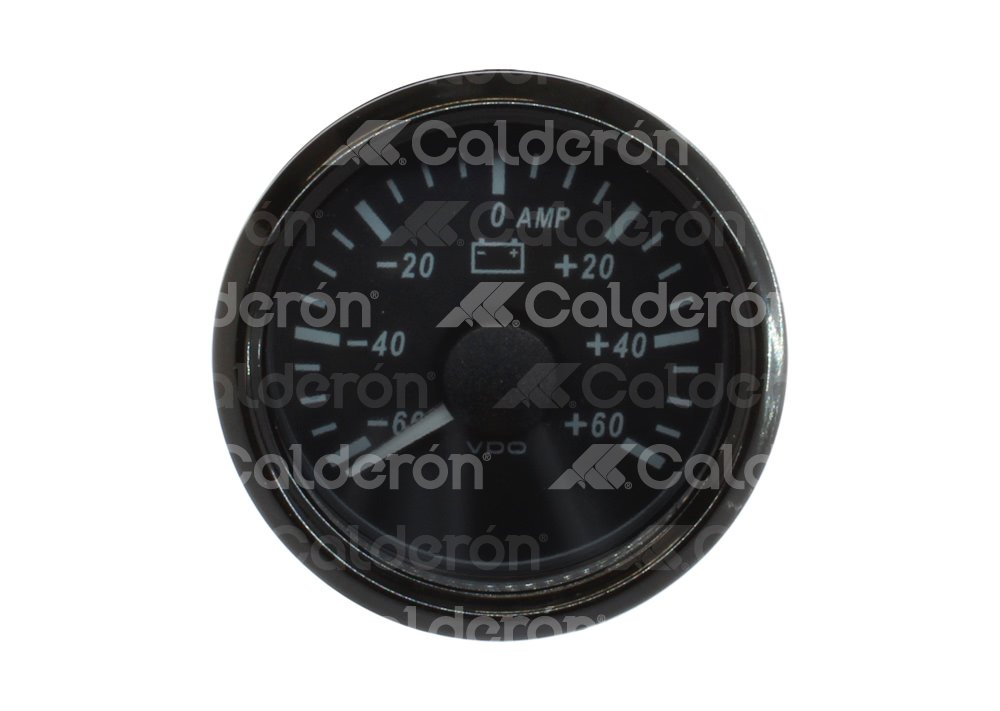 AMPERIMETRO SINGLE VIU, RANGO MEDICION: -60-0-60A, INDICADOR DE ADVERTENCIA: LED ROJO, VOLTAJE: 8-32V, SEÑAL DIGITAL: CANBUS J1939, SEÑAL ANALOGICA: 0-60MV, ILUMINACION: MULTICOLOR, MEDIDAS: 2 1/16" (52MM), FUNCION: CORRIENTE DE CARGA Y DESCARGA, TIPO DE CONECTOR: MOLEX 8 POLOS, VDO: A2C3833080001 VDO-CONTINENTAL