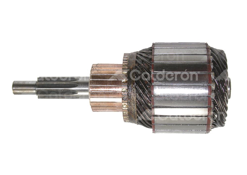 ARMADURA SISTEMA CHRYSLER TRANSMISION / VALIANT, PICK-UP DODGE 350 76-87, MOTOR CHRYSLER 225. ROTACION: CW, VOLTS: 12V, ASTRIAS: 10, LARGO:  179.6mm, WAI: 61-300, CHRYSLER: 2088496, 2095094 KONIGMANN