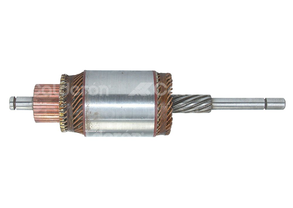 ARMADURA SISTEMA BOSCH VOLKSWAGEN SEDAN ENFRIADOS POR AIRE 1600 1985-1992 MARCHA 9 000 042 024, CARIBE. ROTACION: CW, VOLTS: 12V, ASTRIAS: 10, LARGO:  248mm, BOSCH: 9001042051 KONIGMANN