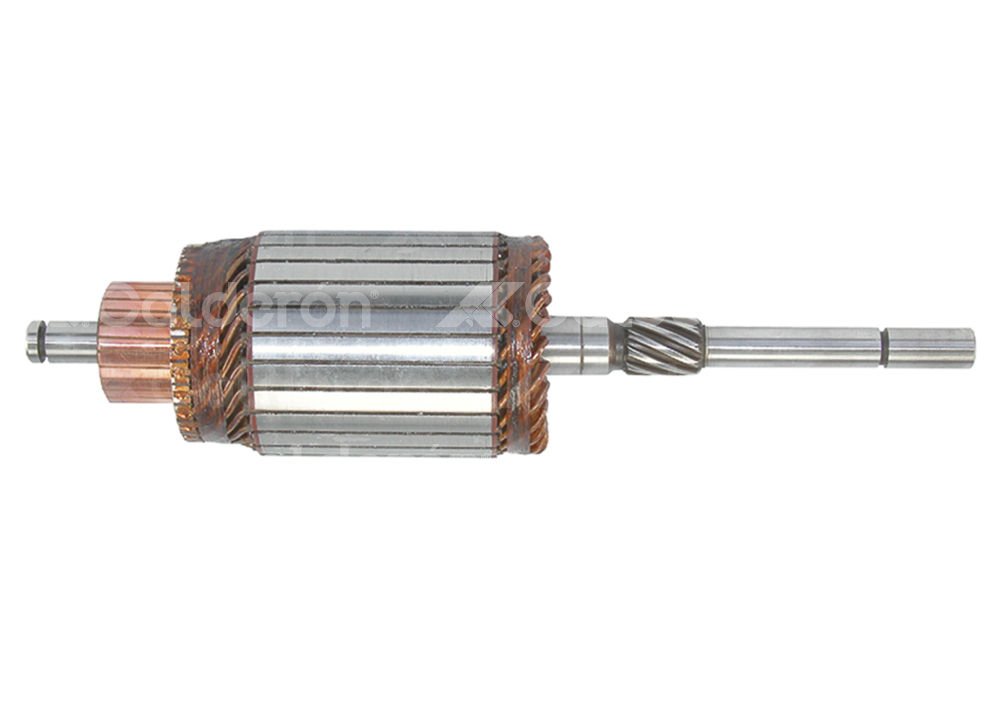 ARMADURA SISTEMA BOSCH CHEVROLET AUTOMATICOS Y CAMIONES V6. ROTACION: CW, VOLTS: 12V, ASTRIAS: 12, BOSCH: 9001043100 KONIGMANN
