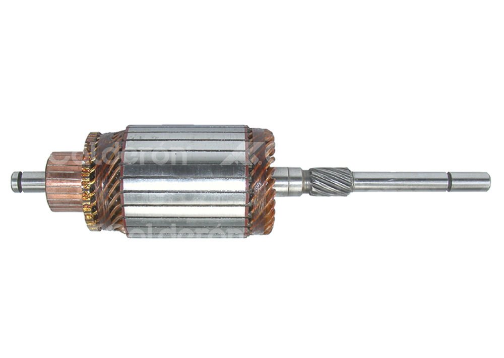 ARMADURA SISTEMA BOSCH CHEVROLET CAMION V8 CON AIRE ACONDICIONADO 70->; CAMION SIN AIRE ACONDICIONADO 83->; AUTOS CON AIRE ACONDICIONADO 70-84; SIN AIRE CONDICIONADO 83-84; CAMIONES 6 CIL. 88->; MARCHA 9 000 043 024. ROTACION: CW, VOLTS: 12V, ASTRIAS: 10, LARGO:  280.5mm, BOSCH: 9001043123 IMPORTACION