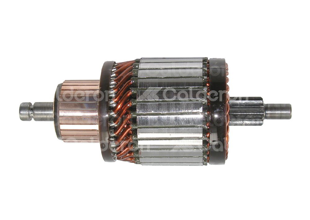 ARMADURA SISTEMA BOSCH NISSAN PICK-UP D21 MARCHA 9 007 046 004, NISSAN PICK-UP D-21 94-> MARCHA 6004 AA2 005. ROTACION: CW, VOLTS: 12V, ASTRIAS: 9, LARGO:  138mm, WAI: 61-9128, BOSCH ACTUAL: 1986SE1796, BOSCH ANTERIOR: 1004011091 BOSCH