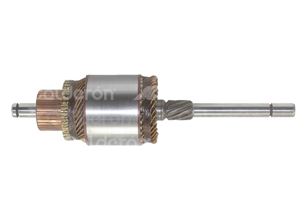 ARMADURA SISTEMA BOSCH NISSAN TSURU, TSURU II, HIKARI, STD 84-93 MOTOR E16. ROTACION: CW, VOLTS: 12V, ASTRIAS: 10, LARGO:  238mm, BOSCH: 9001042186 KONIGMANN