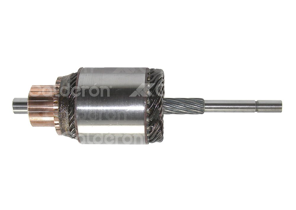 ARMADURA SISTEMA FORD PLATINO 4-1/2”, 4-1/2” MOD. I Y II / COUGAR, THUNDERBIRD, MUSTANG, FAIRMONT, BRONCOV8, SERIES-F PICK-UP, SERIES-E VAN L6/V8 (H712). ROTACION: CW, VOLTS: 12V, ASTRIAS: 12, LARGO:  238mm, WAI: 61-207, FORD: C4OZ11005A, C4TZ11005A KONIGMANN