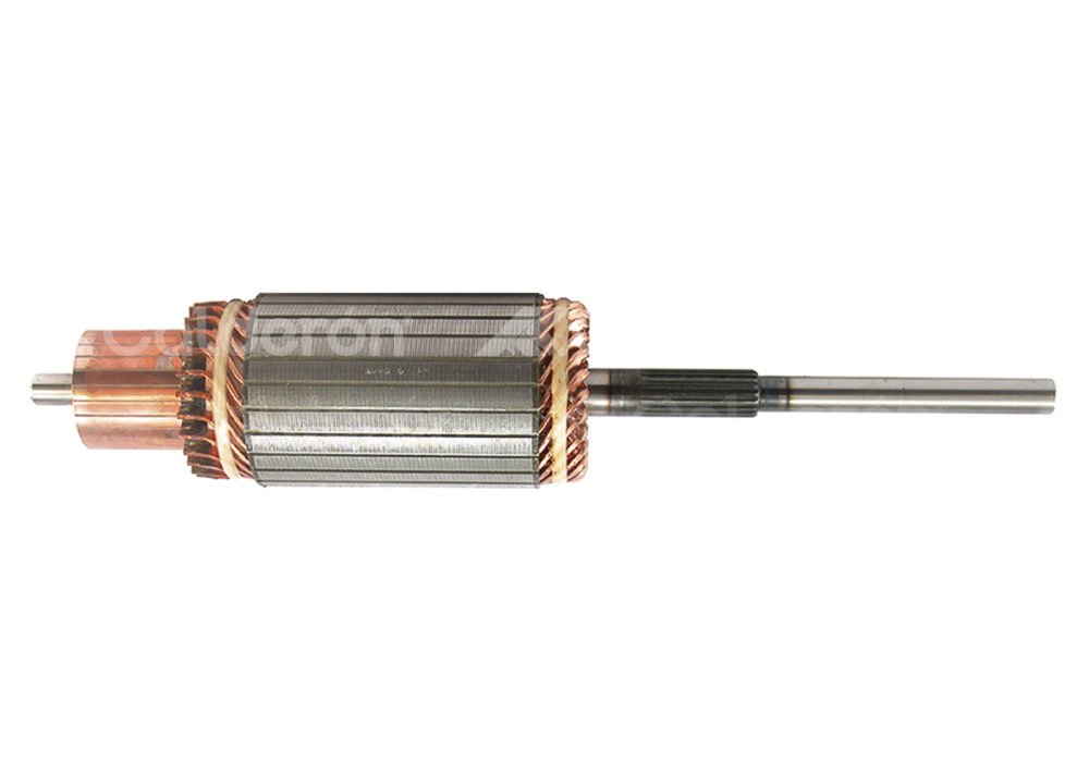 ARMADURA SISTEMA DELCO 42MT SERIES DD / CASE, CUMMINS, INTERNATIONAL, FORD. ROTACION: CW, VOLTS: 12V, ASTRIAS: 19, LARGO:  451mm, WAI: 61-122,  DELCO: 1987989 TRANSPO