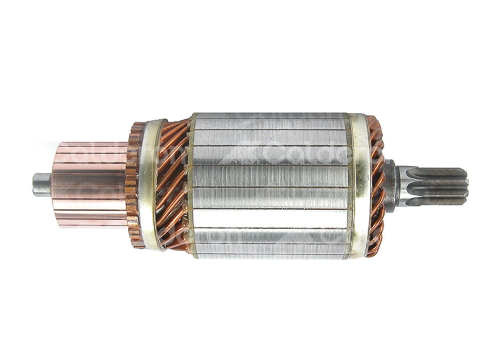 ARMADURA SISTEMA DELCO 28MT SERIES OSGR ORIGINAL. ROTACION: CW, VOLTS: 24V, ASTRIAS: 8, LARGO:  177.3mm, WAI: 61-8401,  DELCO: 10457117 KONIGMANN