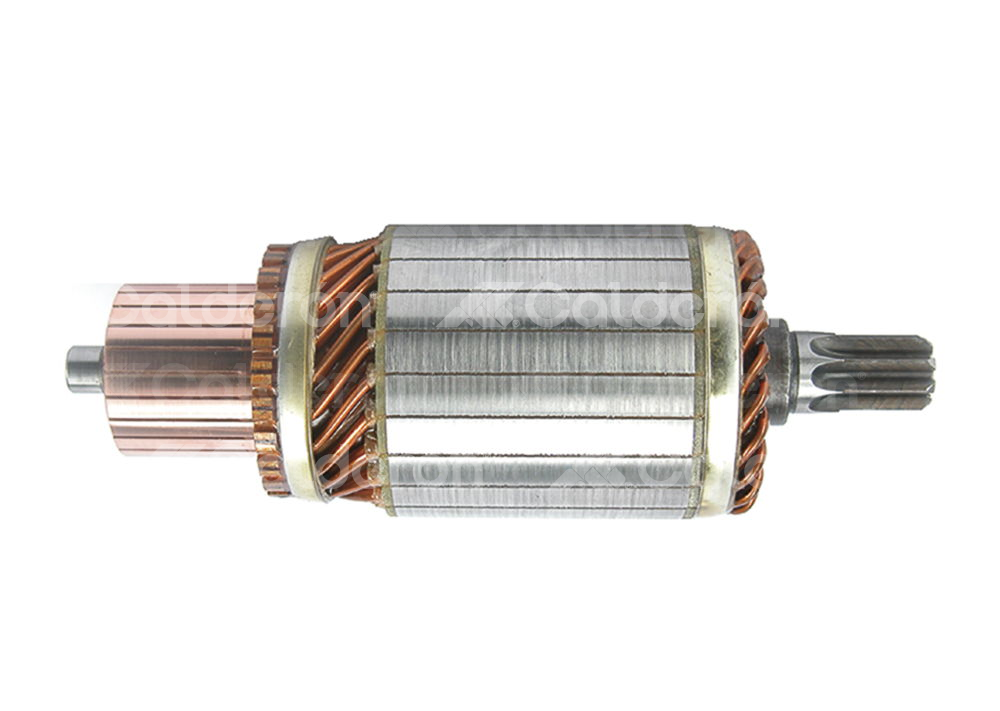 ARMADURA SISTEMA DELCO 28MT SERIES OSGR ORIGINAL. ROTACION: CW, VOLTS: 24V, ASTRIAS: 8, LARGO: 177.3mm, WAI: 61-8401,  DELCO: 10457117P M0026