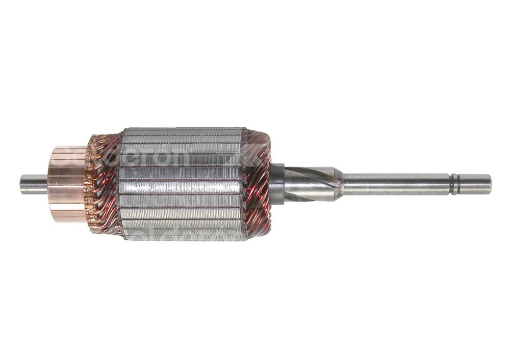 ARMADURA SISTEMA DELCO 5MT, SD250, SD255, SD260 SERIES DD / CHEVROLET CAVALIER, CELEBRYTI, CUTLASS USAR CON RODILLO. ROTACION: CW, VOLTS: 12V, ASTRIAS: 3, LARGO:  256.6mm, WAI: 61-132,  DELCO: 10456405, 10467582 KONIGMANN