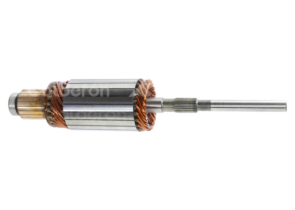 ARMADURA SISTEMA BOSCH MERCEDES BENZ, IRIZAR, SCANIA 1357709 DIESEL. ROTACION: CW, VOLTS: 24V, ASTRIAS: 19, LARGO:  393mm, BOSCH: 2004014028 BOSCH