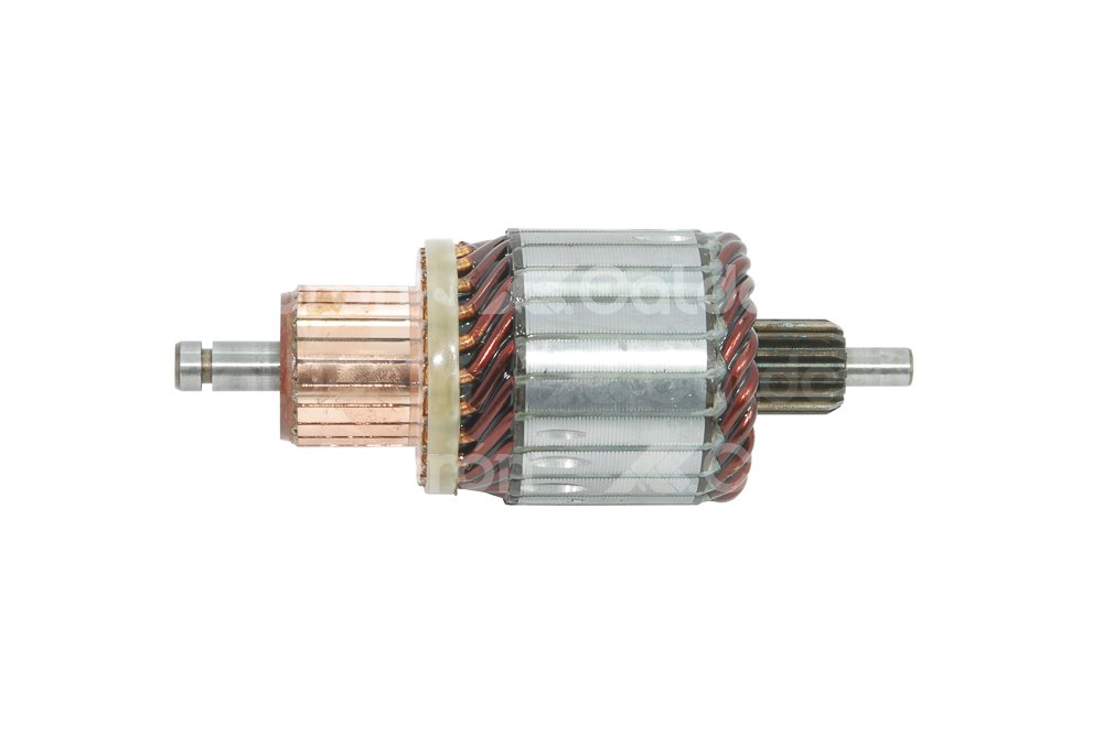 ARMADURA SISTEMA BOSCH VOLKSWAGEN EUROVAN, BORA DSG DIESEL TDI 1.9L 2006->. ROTACION: CW, VOLTS: 12V, ASTRIAS: 14, LARGO:  146mm, BOSCH: 1004011216, VOLKSWAGEN: 02M911311A KONIGMANN