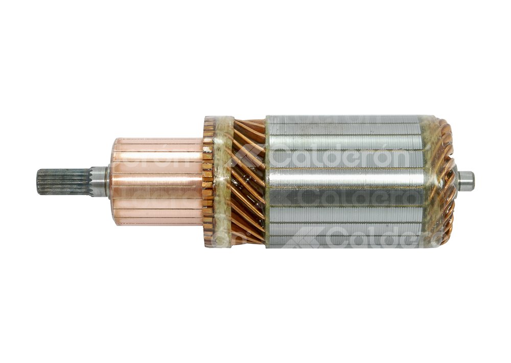 ARMADURA SISTEMA DENSO 3.0kW OSGR / CHEVROLET HEAVY DUTY 5.8L, 6.5L, DODGE D600 5.9L TDI . ROTACION: CW, VOLTS: 12V, ASTRIAS: 18, LARGO:  210.5mm, WAI: 61-8204, DENSO: 282002800, ISUZU: 1811210420 KONIGMANN