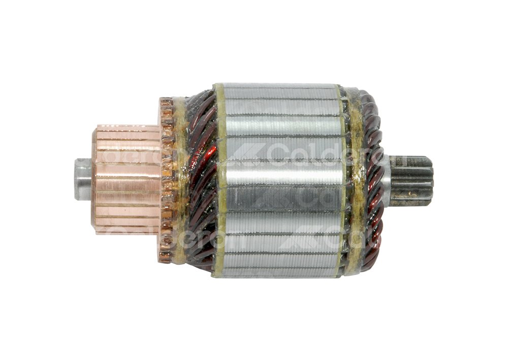 ARMADURA SISTEMA HITACHI 1.2kW PMGR / NISSAN SENTRA 1.6L, 2.0L, PICK-UP 2.4L 1989-2006. ROTACION: CW, VOLTS: 12V, ASTRIAS: 10, LARGO:  105mm, WAI: 61-8115, HITACHI: 211441106, GD210661A, NISSAN: 23310-77A00 KONIGMANN