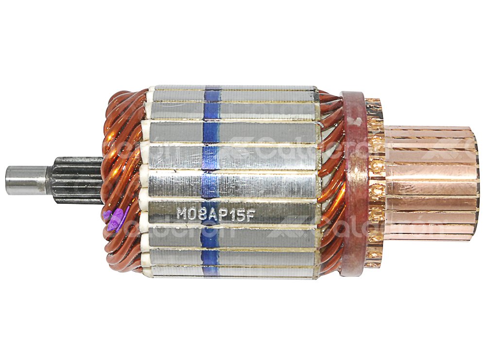 ARMADURA SISTEMA DELCO PG260D SERIES PMGR / CHEVROLET BLAZER, CAVALIER, CORSA L4, MALIBU, SILVERADO, VENTURE, UPLANDER, EQUINOX; NISSAN SENTRA, XTRAIL; PONTIAC SUNFIRE, AZTEK, GRAND AM, GRAND PRIX. ROTACION: CW, VOLTS: 12V, ASTRIAS: 10, LARGO:  109.5mm, WAI: 61-147,  DELCO: 10455504, 10465519, NISSAN: 23300-8U300 REMY
