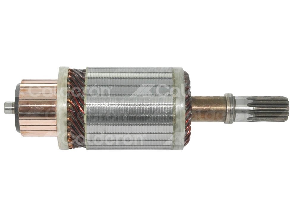 ARMADURA SISTEMA HITACHI OSGR / CASE, NEW HOLAND, TERMO KING. ROTACION: CW, VOLTS: 12V, ASTRIAS: 11, LARGO:  180.8mm, WAI: 61-8117, HITACHI: 213061004, 213081004, NISSAN: 23310-0Y000 KONIGMANN