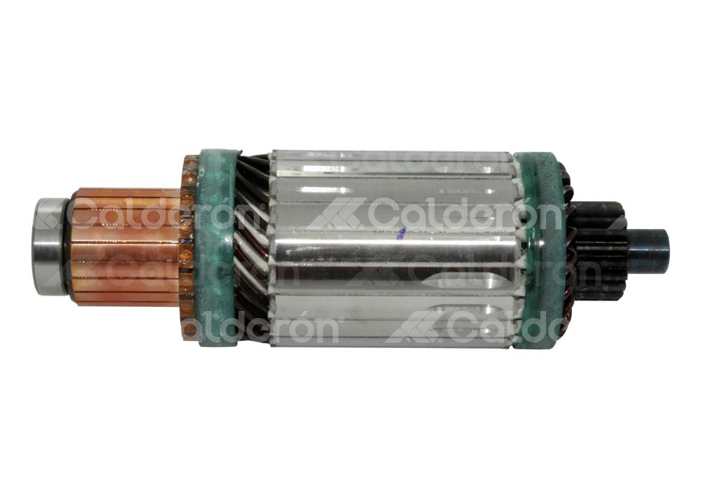 ARMADURA SISTEMA DELCO 38MT SERIES PLGR. ROTACION: CW, VOLTS: 12V, ASTRIAS: 20, LARGO: 204mm, WAI: 61-150; DELCO: 10511844P DELCO REMY
