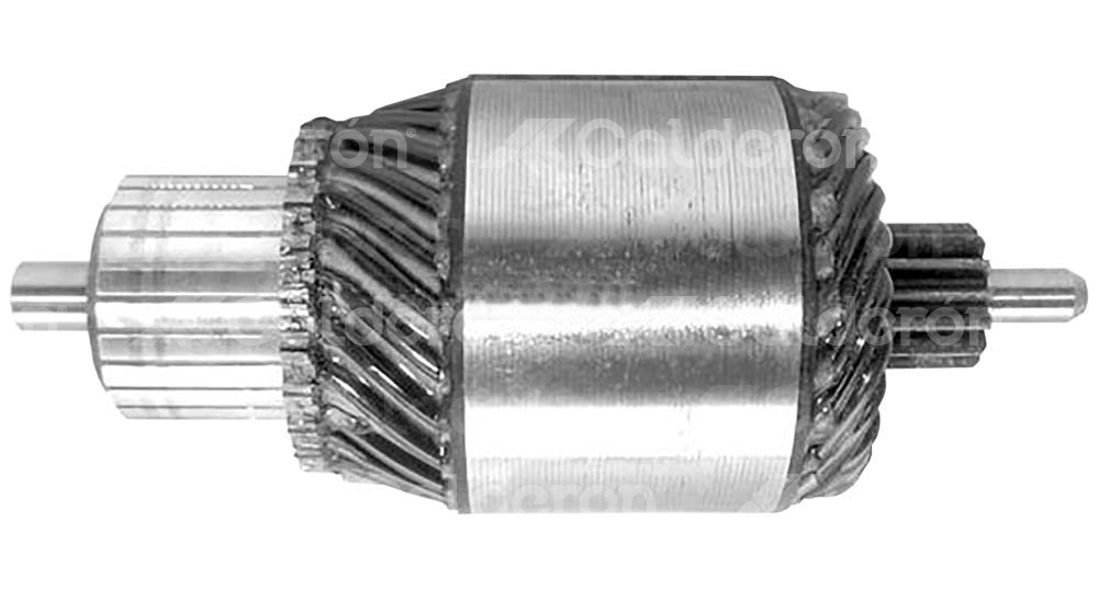 ARMADURA SISTEMA MARELLI PLGR / PERKINS, CATERPILLAR. ROTACION: CW, VOLTS: 12V, ASTRIAS: 14, LARGO:  147mm, ORME: IM-3125 KONIGMANN