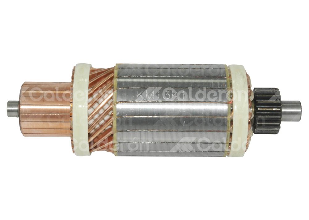ARMADURA SISTEMA DELCO 38MT SERIES PLGR / CASE, CUMMINS. ROTACION: CW, VOLTS: 24V, ASTRIAS: 20, LARGO:  204.3mm, WAI: 61-160,  DELCO: 10511866 KONIGMANN