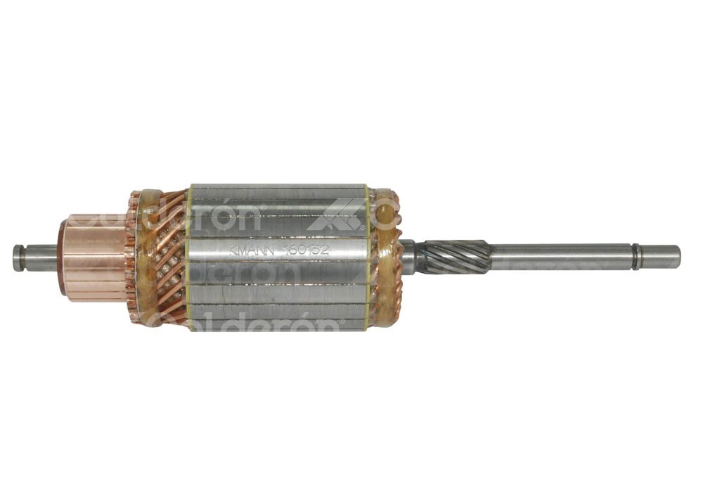 ARMADURA SISTEMA BOSCH DEUTZ JOHN DEERE, FORD BOSCH. ROTACION: CW, VOLTS: 12V, ASTRIAS: 10, LARGO:  337mm, WAI: 61-9100, BOSCH: 2004004003 KONIGMANN