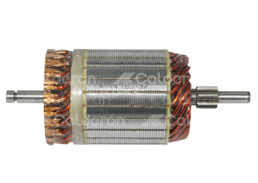 ARMADURA SISTEMA VALEO RENAULT CLIO, MEGANE; PEUGEOT PARTNER, 206, 306. ROTACION: CW, VOLTS: 12V, ASTRIAS: 7, LARGO:  112mm, VALEO: 594228, 594528 KONIGMANN