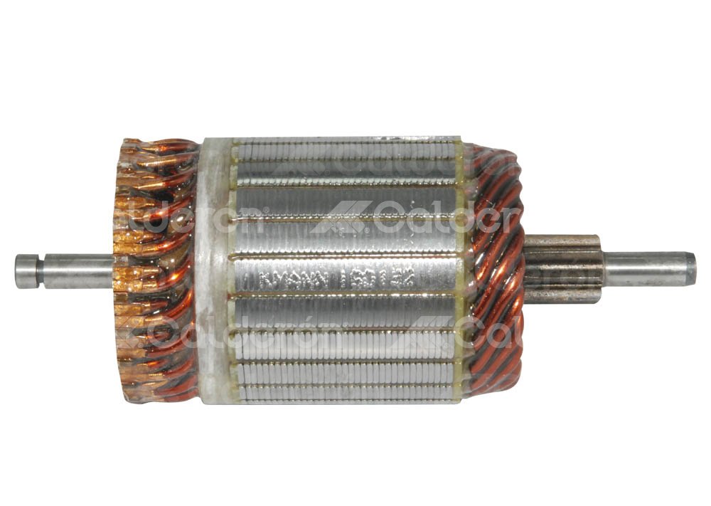 ARMADURA SISTEMA VALEO RENAULT CLIO, MEGANE; PEUGEOT PARTNER, 206, 306 . ROTACION: CW, VOLTS: 12V, ASTRIAS: 8, LARGO:  112mm, WAI: 61-9417, VALEO: 594167, 594529 KONIGMANN