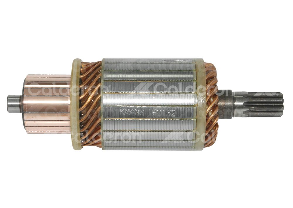 ARMADURA SISTEMA MITSUBISHI 5.5, 6.0kW OSGR / CATERPILLAR, MAZDA. ROTACION: CW, VOLTS: 24V, ASTRIAS: 9, LARGO:  177.5mm, WAI: 61-8320, MITSUBISHI: M106X29171, M106X40471, MITSUBISHI: ME700037, ME700321 KONIGMANN