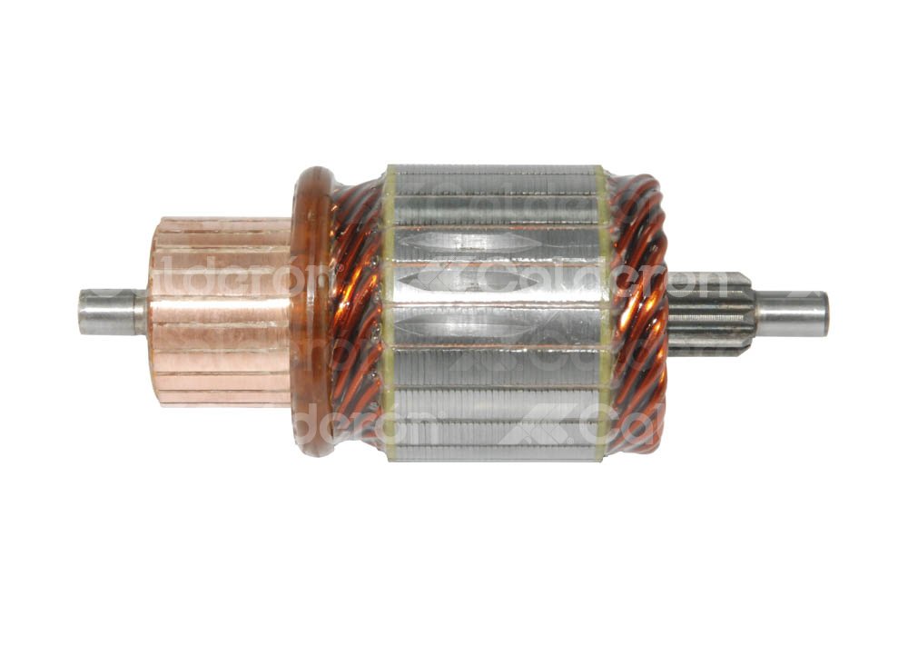 ARMADURA SISTEMA FORD PMGR / ESCAPE, TRANSIT, FOCUS. ROTACION: CW, VOLTS: 12V, ASTRIAS: 9, LARGO:  111mm, WAI: 61-216 IMPORTACION