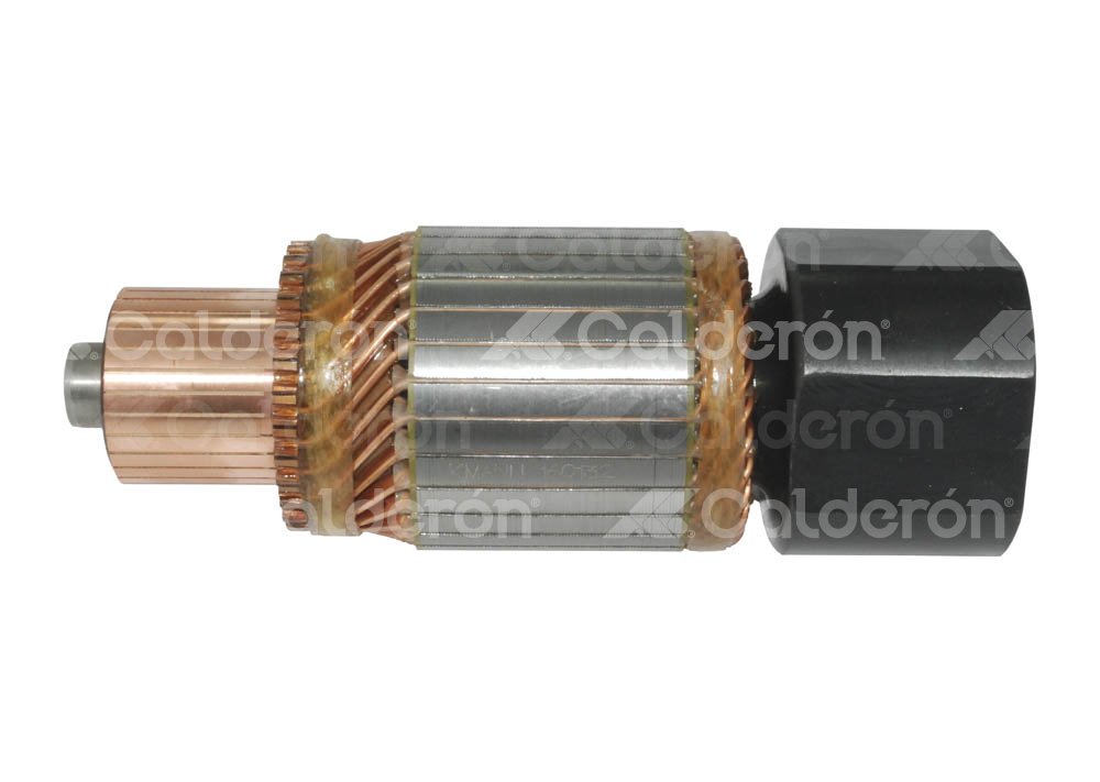 ARMADURA SISTEMA BOSCH MERCEDES BENZ, VOLVO. ROTACION: CW, VOLTS: 24V, LARGO:  235.5mm, WAI: 61-9113, BOSCH: 2004005153, ISKRA: 16360333 KONIGMANN