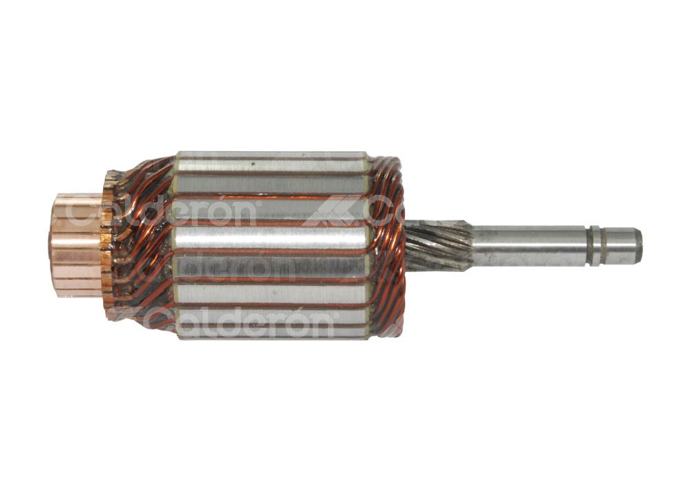 ARMADURA SISTEMA VALEO PEUGEOT 206 4CIL 1.4L 00-07, PEUGEOT 206 4CIL 1.6L 00-07 / FIAT 147, DUNA, FIORINO, PALIO, SIENA, UNO, SPAZIO ARMADURA CON BENDIX (IMPULSOR). ROTACION: CW, VOLTS: 12V, ASTRIAS: 10, LARGO:  153mm, VALEO: 594518, 556554 KONIGMANN