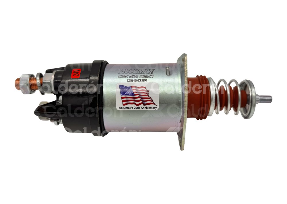 SOLENOIDE DELCO 42MT 24V CON EMBOLO 66-114 10-DE943SR ACCUMAX