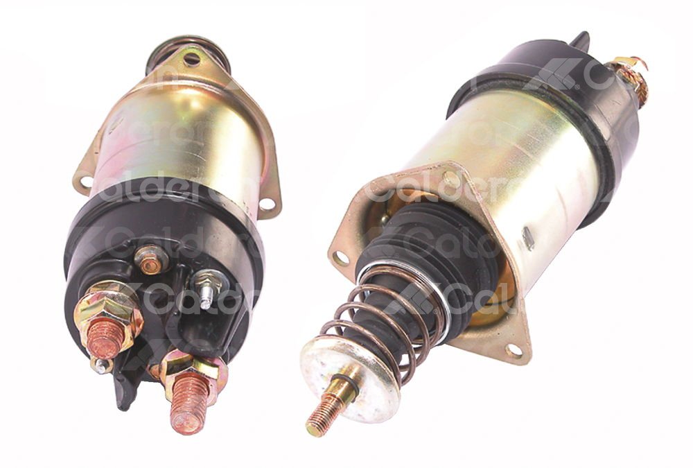 SOLENOIDE DELCO 42MT 12V 4 TERMINALES (DD) CON EMBOLO. Sistema: Delco, WAI: 66-113, Delco: 10456393, 1115593, 1115645, Just Parts:  D2-6028N, Unipoint: SNLS-D42, Valley Forge: SS-61 JUST PARTS