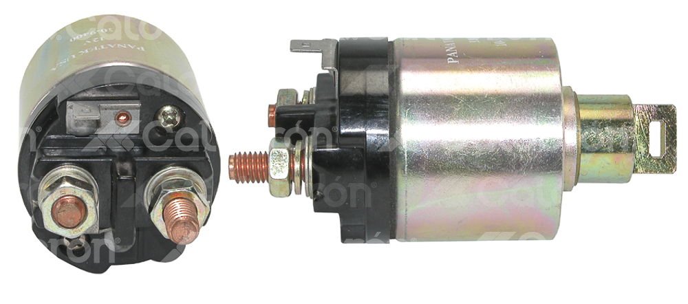 SOLENOIDE RENAULT 12V 3 TERMINALES DUCELLIER. Sistema: Ducellier/Paris Rhone, WAI: 66-9400, Ducellier: 534042, 534043, 583333, 683457, Just Parts: DU2-6004N, DU2-60O4N BOBIMEX BOBIMEX
