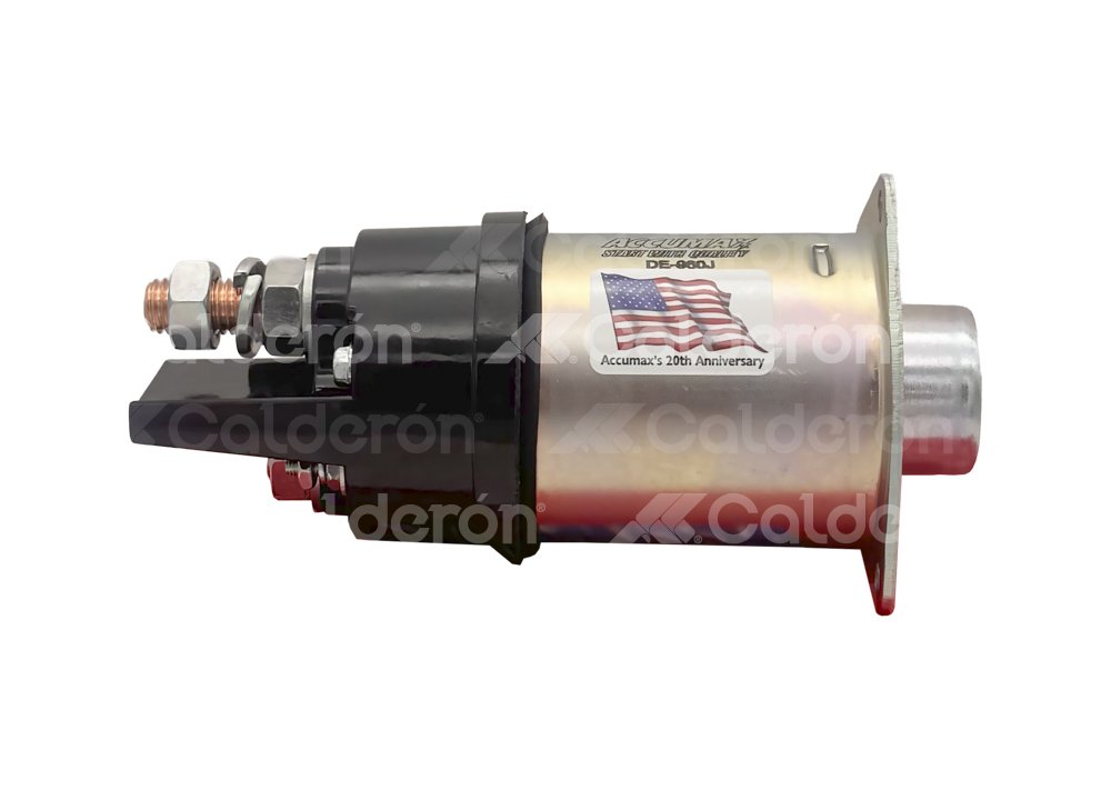 SOLENOIDE ACCUMAX DELCO 37MT JOHN DEERE 643 V6 6.8L 1985-1990, 2254 V6 8.1L 1996-2001, 4930 V6 9L 2005-2014, 6610 V6 6.8L 1993-1995, 6650 V6 6.8L 1998-2003, 8560 V6 10.1L 1988-1992, 8570 V6 10.1L 1993-1996, 544E LL V6 6.8L 1987-1995, 544G LL V6 6.8L 1992-1997, 6081AFM75 V6 8.1L 2004-2007, 624E V6 6.8L 1988-1992, 640G V6 6.8L 1995-2001, 6414D / T V6 6.8L 1987-1992, 643D V6 6.8L 1990-1997, 644C V6 6.8L 1982-1986, 644D V6 6.8L 1987-1988, 644E V6 6.8L 1985-1987, 644G V6 6.8L 1992-1998, 6466A / D / T V6 6.8L 1987-1988, 648G V6 6.8L 1995-2000, 693B V6 6.8L 1978-1985, 740E V6 6.8L 1991-1995, 740G V6 6.8L 1995-2000, 748E V6 6.8L 1991-1995, 748G V6 6.8L 1995-2000, 770B V6 6.8L 1986-1997, 770BH V6 6.8L 1986-1997, 772B V6 6.8L 1986-1997, 772BH V6 6.8L 1986-1997; MASSEY FERGUSON MF-550 V6 6.6L 1986-1992, MF-8350 V6 8.4L 1995-1997, MF-850 V6 6.6L 1986-1990, MF-855 V6 6.6L 1986-1990, MF-8570 V6 8.4L 1995-1997, MF-860 V6 6.6L 1986-1990, MF-865 V6 6.6L 1986-1990, MF-8680 V6 8.4L 1997-2000, MF-8780 V6 8.4L 1997-2000, MF-9240 V6 8.4L 1995-1998; NEW HOLLAND INDUSTRIAL 8670 V6 7.5L 1993-2000, 8770 V6 7.5L 1993-2000, 8870 V6 7.5L 1993-2000, 8970 V6 7.5L 1993-2000, TR86 V6 7.5L 1985-1993, TR87 V6 7.5L 1994-1995, TR88 V6 7.5L 1996-1998, TR96 V6 7.5L 1986-1993, TR97 V6 7.5L 1994-1995, TR98 V6 7.5L 1996-1998, TV140 BI-DIRECTIONAL V6 7.5L 2001-2002, TV145 BI-DIRECTIONAL V6 7.5L 2004-2008, TX36 V6 7.5L 1987-1994, TX66 V6 7.5L 1994-1997, TX68 V6 7.5L 1994-2005; WALKER 44 L4 4.4L 1998-2004 AGCO DT180 V6 8.4L 2002-2004, DT200 V6 8.4L 2002-2004, DT225 V6 8.4L 2002-2004; AGCO ALLIS 9170 V6 9.6L 1991-1993, 9190 V6 9.6L 1991-1993, 9435 V6 7.6L 1994-1995, 9455 V6 7.6L 1994-1995, 9635 V6 7.6L 1994-1998, 9655 V6 7.6L 1994-1998, 9670 V6 9.6L 1994-1996, 9675 V6 8.7L 1994-1998, 9690 V6 9.6L 1994-1995, 9695 V6 8.7L 1994-1998, 9755 V6 8.7L 1998-2000, 9765 V6 8.7L 1998-2000, 9775 V6 8.7L 1998-2000, 9785 V6 8.7L 1998-2000, DT160 V6 8.4L 2001-2011; AGCO GLEANER C62 V6 8.3L 1998-2007, R42 V6 8.3L 1992-2002, R52 V6 8.3L 1992-2002, R62 V6 8.3L 1992-2002, R65 V6 8.3L 2004-2007; AGCO WHITE 6175 V6 8.3L 1993-1999, 6195 V6 8.3L 1993-1999, 6215 V6 8.3L 1994-1999, 8510 V6 8.3L 1998-2000, 8610 V6 8.3L 1998-2000, 8710 V6 8.3L 1998-2000, 8810 V6 8.3L 1998-2000; DEUTZ-ALLIS 9170 V6 9.6L 1989-1992, 9190 V6 9.6L 1989-1992; FORD 8670 V6 7.5L 1993-2000, 8770 V6 7.5L 1993-2000, 8870 V6 7.5L 1993-2000, 8970 V6 7.5L 1993-2000, TV140 V6 7.5L 1988-2003; VOLTAJE: 12V, NUMERO DE TERMINALES: 4, WAI: 66-148, ACCUMAX: DE-960J ACCUMAX