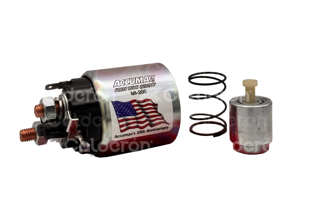 SOLENOIDE ACCUMAX RAM 1500-3500 5.7L 2005-2008; JEEP LIBERTY 3.7L 2006-2007, GRAND CHEROKEE 2005-2010, SISTEMA: MITSUBISHI, VOLTAJE: 12V, NUMERO DE TERMINALES: 3, WAI: 66-8388, ACCUMAX: MI-200 ACCUMAX