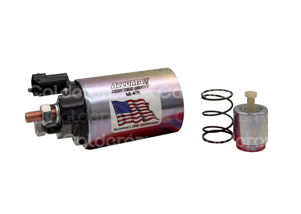 SOLENOIDE ACCUMAX CADILLAC CT6 V4 2.0L 2016-2018, SISTEMA: MITSUBISHI, DISEÑO: PMGR, VOLTAJE: 12V, NUMERO DE TERMINALES: 4, 12652438, ACCUMAX: MI-405 ACCUMAX