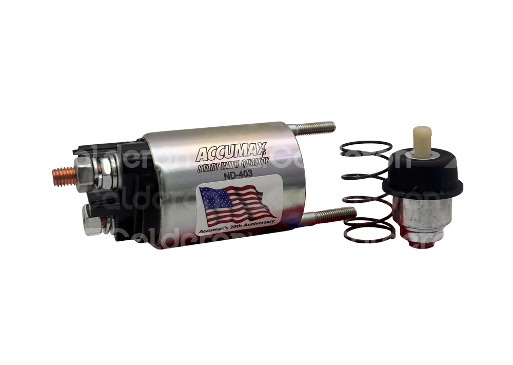 SOLENOIDE ACCUMAX CHEVROLET COLORADO V4 2.5L 2015-2022, IMPALA V4 2.5L 2014, MALIBU V4 2.0L 2013-2015,2017-2022; GMC CANYON V4 2.5L 2015-2022, SISTEMA: DENSO, DISEÑO: PMGR, VOLTAJE: 12V, NUMERO DE TERMINALES: 4, 438000-2104, 438000-2103, ACCUMAX: ND-403 M0181