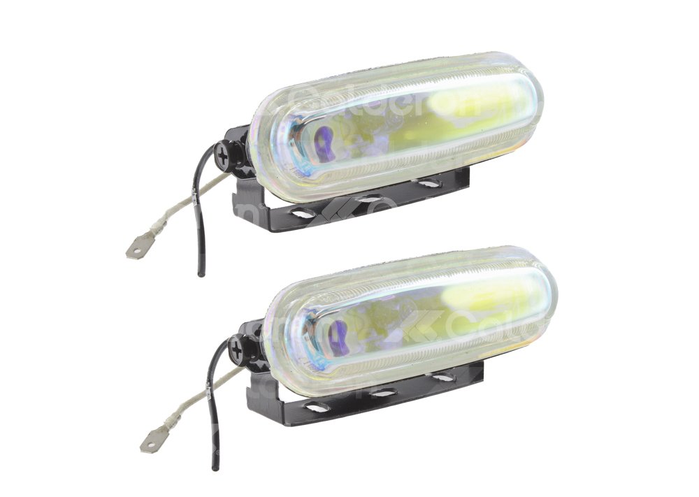 FARO DE HALOGENO OVAL TORNASOL JUEGO DE 2 PIEZAS (5x1.5x2.5) HY-079 IMPORTACION