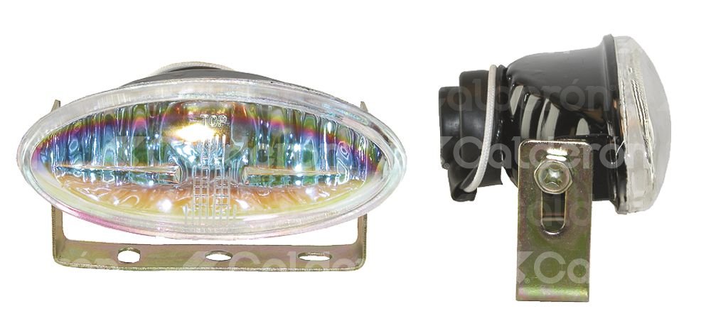 FARO DE HALOGENO OVAL TORNASOL JUEGO DE 2 PIEZAS (4.5x2x2.5) HY002A IMPORTACION