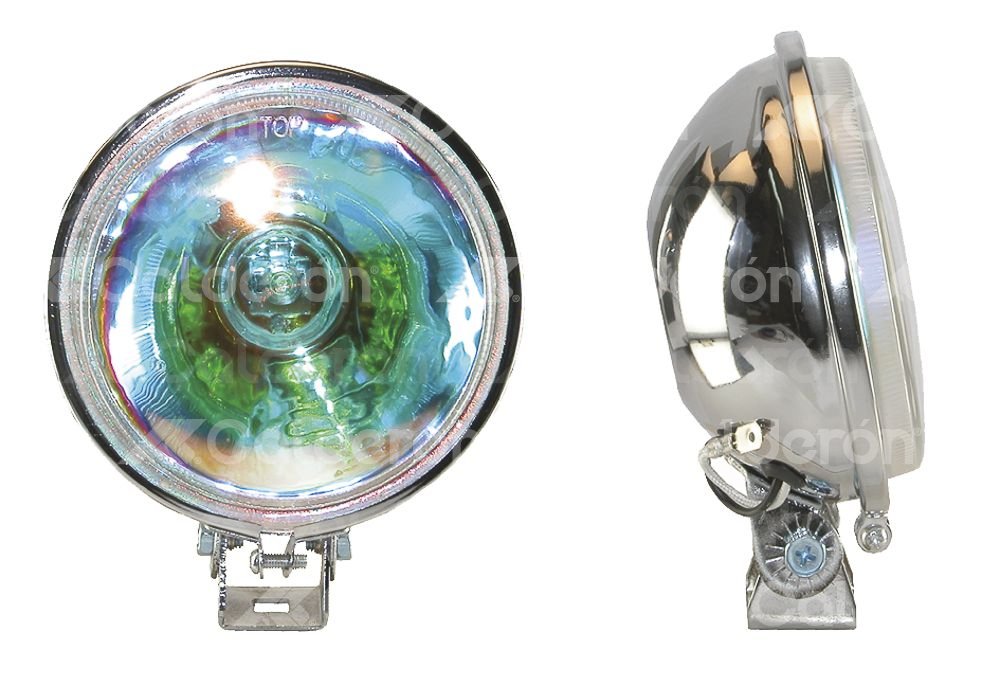FARO DE HALOGENO REDONDO TORNASOL JUEGO DE 2 PIEZAS (4.5x4.5x2.5) HY035 TB199 IMPORTACION