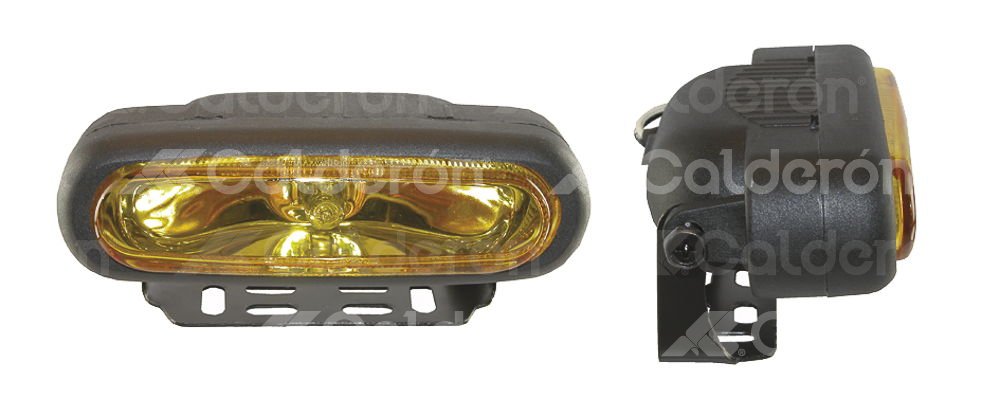 FARO DE HALOGENO OVAL AMBAR JUEGO DE 2 PIEZAS (5x1.5x3) HY027 TB400A IMPORTACION