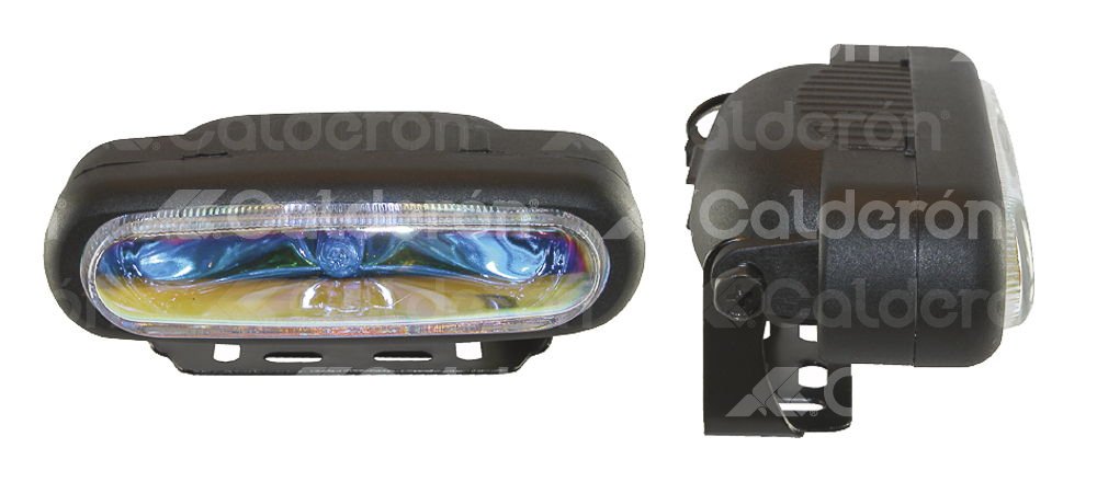 FARO DE HALOGENO OVAL TORNASOL JUEGO DE 2 PIEZAS (5x1.5x3) HY027 TB400T IMPORTACION