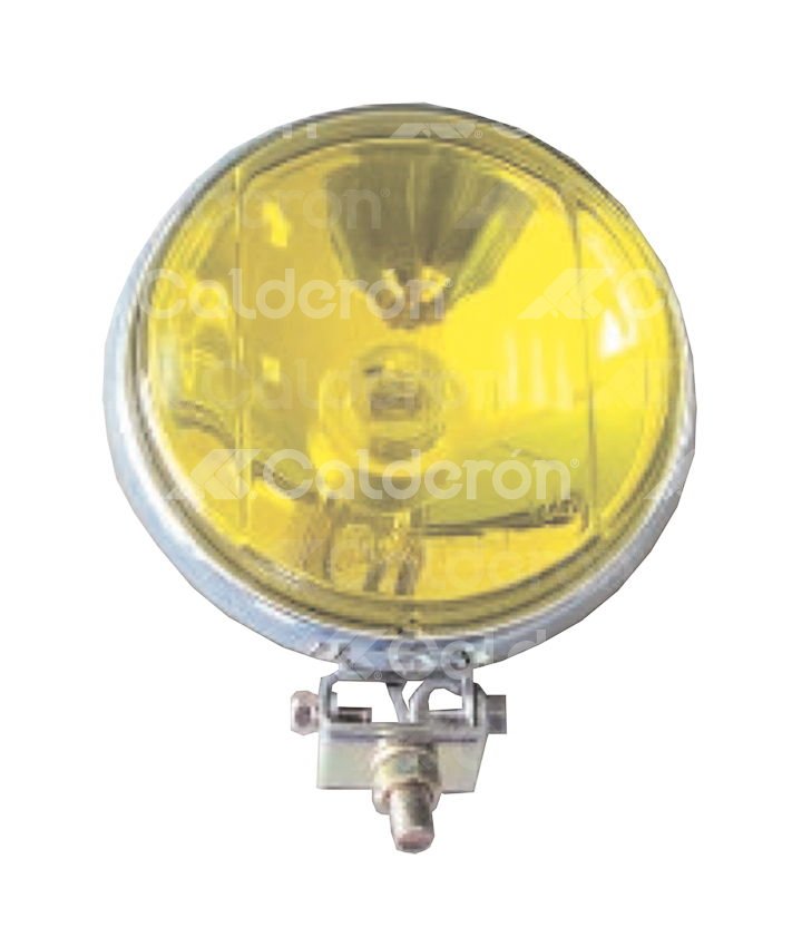 FARO HALOGENO REDONDO AMBAR JUEGO MAXTEL (5.5x5.5) (14MM). JF107CY / SE-8020Y NACIONAL