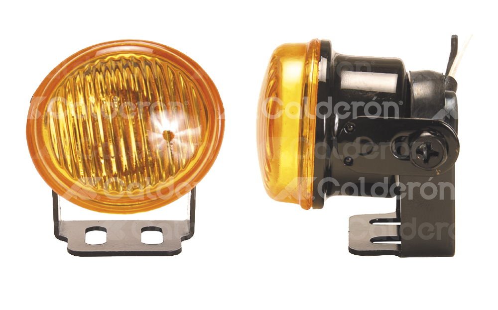FARO HALOGENO REDONDO AMBAR JUEGO (2x2x2).  No. PD-170A LEECE NEVILLE