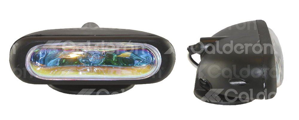 FARO DE HALOGENO OVAL TORNASOL JUEGO DE 2 PIEZAS (5x1.5x3) HY004 IMPORTACION