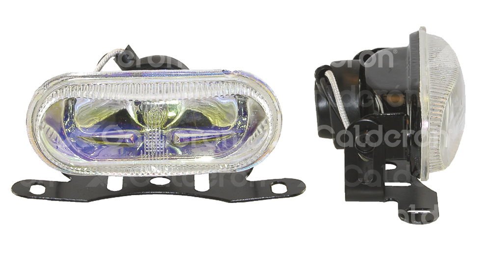 FARO DE HALOGENO OVAL TORNASOL AMBAR JUEGO DE 2 PIEZAS (4x1.5x2.5) HY031A IMPORTACION